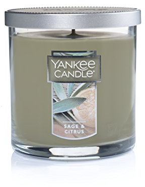 Yankee Candle Sage & Citrus Scented, Classic 7oz Small Tumbler Single Wick Candle, Over 35 Hours of Burn Time