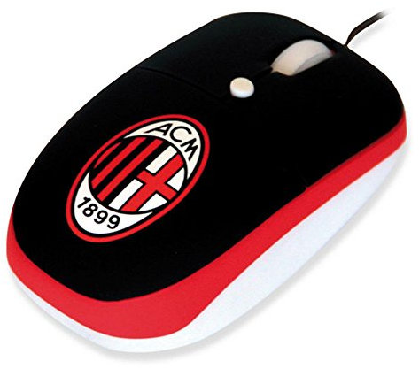 Techmade TM-M1128FC-MILAN, Mouse Ottico USB, UFFICIALE AC MILAN