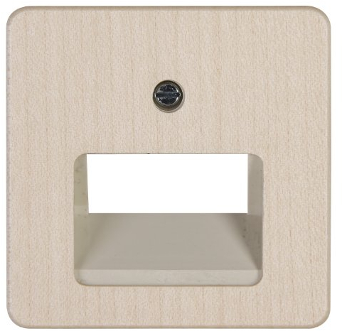Kopp 349539180 Milano Ahorn Abdeckung für UAE-Anschlussdose