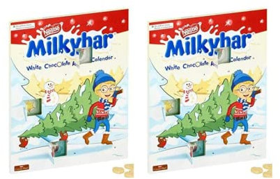 Milkybar weiß Schokolade Adventskalender 85 g Fall von 2