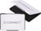 4er Sparpack Stempelkissen 9x5,5cm schwarz Q-CONNECT