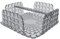 Guzzini, Porteserviettes De Table Tiffany, 20 x 20 x h7,3 cm