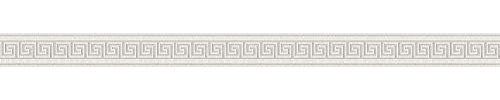 awallo selbstklebende Bordüre klassisch 10,05 m x 0,04 m weiß Made in Germany 866851 8668-51