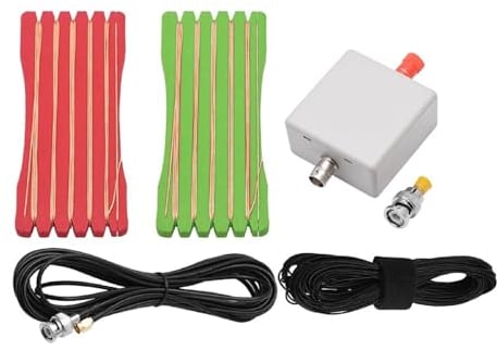 Socobeta Short Cable Antenna LW1650 Portable Long-wire Shortwave Radio Antenna 1.6-50 MHz Aerial