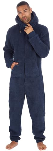 Undercover Mens Cargo Bay Borg Onesie 31B1534 Navy L-XL