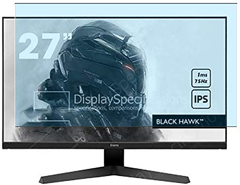 Vaxson 2 Stück Anti Blaulicht Schutzfolie kompatibel mit Iiyama G-Master G2740HSU-B1 27 Display Monitor Bluelight folie folien Displayschutzfolie ( nicht Panzer Schutz Glas folie nicht PanzerGlas )