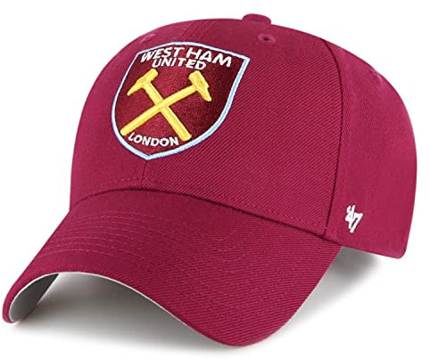 '47 Brand Relaxed Fit Cap - West Ham United Cardinal
