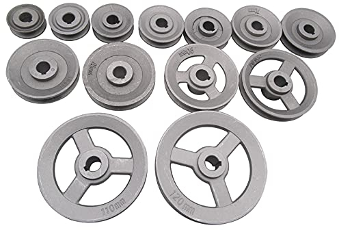 CKPSMS Marke: 1 x 15 mm Innenloch, Kupplungsmotor-Riemenscheibe #KP-19155, kompatibel mit industriellen Nähmaschinen (120 mm)