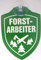 vielesguenstig-2013 Schild mit Saugnapf für Forstarbeiter, Wald, Forstwirtschaft, Auto, Windschutzscheibe, Kunststoff, UV-beständig, 85x112mm, bunt, praktisch, Parkplatz