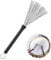Trommelbürsten, Schlagzeug Jazz-Besen, Drum Brushes Einziehbare, Schlagzeug Besen, Drum Stick Brush, Drum Sticks Besen mit Komfortablen Gummigriffe, Schlagzeug Sticks Besen für Musiker Anfänger