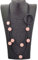 Bysonglezai Halskette Damen Ketten Anhänger Frauen Geschenk Drucken Halsketten Für Frauen Gummi Halskette Holz Accessoires Big Statement Kleiderkette Für Party Rosa