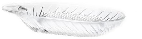 CRISTALICA Apfelreibe Glasapfelreibe Breite ca. 20,5cm