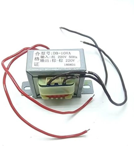 Transformateur d'isolement 10W DB-10VA 220V à 220V 1:1, Isolation de sécurité, filtrage Anti-interférence