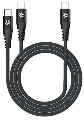 Celly USB-C zu zwei USB-C Kabel