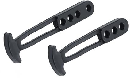 ZONADAH 2 Stück Teleskopleiter für Boote, Marine, Boot, Yacht, Sport, Jet, Schwimmen, Boarding, Teleskopleitergurt mit 4 verstellbaren Befestigungslöchern