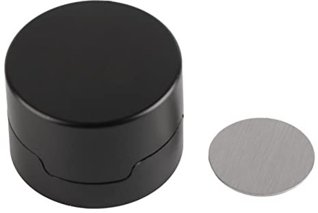 TANIQIACA Billard-Kreidekoffer aus Aluminiumlegierung, kompakt, mit Folie, ideal für Pool-Sportzubehör, leicht zu transportieren und zu reinigen, mit glänzender Oberfläche