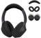 Adhiper WH-1000XM4 Ear Pad Protective Cover, Zip Headband Protector for Sony WH-1000XM4 WH-1000XM3 Over-Ear Headphones, Sporty, Sweatproof & Easy to Clean Headphone Shell Protective Case (Black)