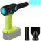 Jet Dry Mini Blower 90000 RPM Wind Speed 3-Speed Control Compatible with Ryobi 18V Battery，Rechargeable Cordless Jet Fan Blower for Leaf Blower, Car and Outing Jobsite (Battery Not Included)