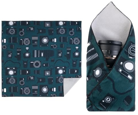 Walking Way Magic Protective Wrap Selbstklebe-Etui Kit 25cm | Kratzfest Staubdicht Waschbar Tuch für Kameras Objektiv Elektronische und kosmetische Produkte