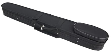 JISADER Custodia Rigida per Archetto per Violoncello, per Campeggio, Viaggio, Esibizione sul Palco