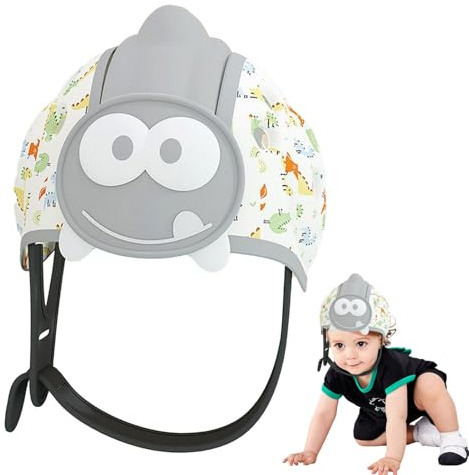 Casques de marche pour bébés, protections de tête de sécurité pour bébés, casques ultra-légers et respirants pour bébés de 6 à 24 mois qui rampent, marchent