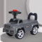 OHMG Bobby Car Rutschfahrzeug für drinnen und draußen,Kinderfahrzeug im modernen Design, Rutschauto für Kinder ab 1 Jahr,Gehhilfe mit Sicherheits-Lenkrad und Hup (Grau-48x22x34cm)