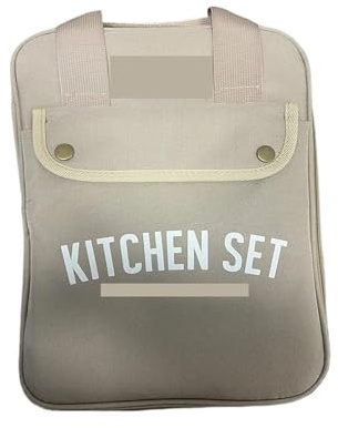 Outdoor-Camping-Küchengeschirr, 8-teiliges Set mit Aufbewahrungsset, Besteck, Zubehör, Werkzeug