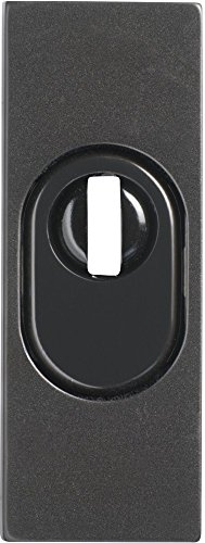 Abus 09403 RSZS316 B7 SB Rosette de protection avec protection de cylindre pour porte en métal Marron foncé
