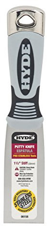 Hyde Mfg. 06158 Max Grip Pro Scraper-1-1/2 PRO STIFF KNIFE