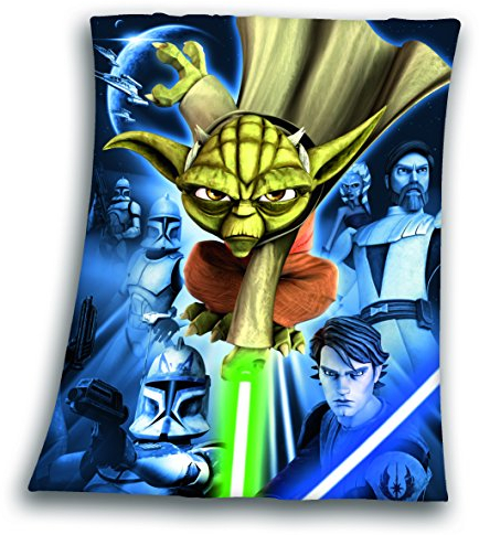 Herding 757201035 Fleecedecke Clone Wars. 130 x 160 cm
