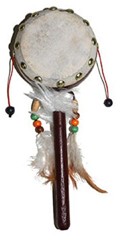 ESPA Tambourin Indien 21 cm - Marron - Taille Unique