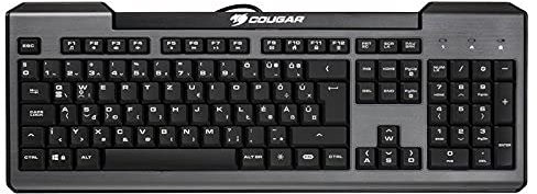 Cougar 200K Scissor Switches 7 Colour LED Backlight Gaming Keyboard with Anti-Ghosting Key Technology - Black