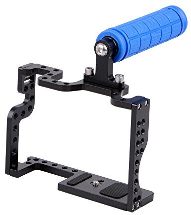 ayex Kamera Cage Kamerakäfig Passend für Panasonic Lumix DMC-GH4 Passend für Sony A7