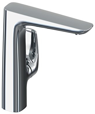 VIGOUR Sanitop-Wingenroth DN15 Mitigeur monocommande pour lavabo sans bonde Chromé Blanc 1/2