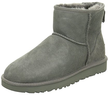 UGG Damen Classic Mini II Stiefeletten, Grau (GREY), 36 EU