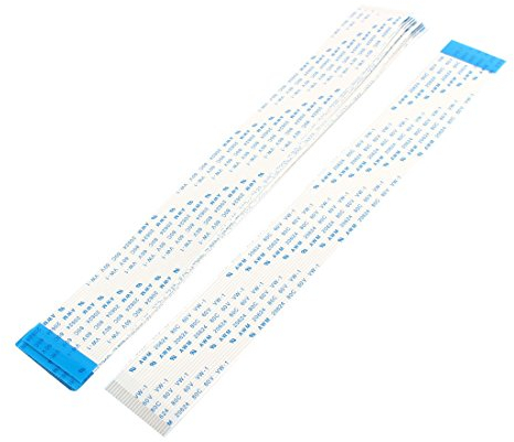 sourcing map 24 Pin Flachbandkabel AWM 20624 80C 60V VW-1 Flexibles Flachkabel 1.0mm Pitch FPC FFC Kabel für LCD TV Car Audio Laptop (20mm Länge, 10Stk)
