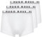 BOSS Herren Trunk 3P CO/EL Dreier-Pack Boxershorts aus Stretch-Baumwolle mit Logo am Bund,XXL,Weiß