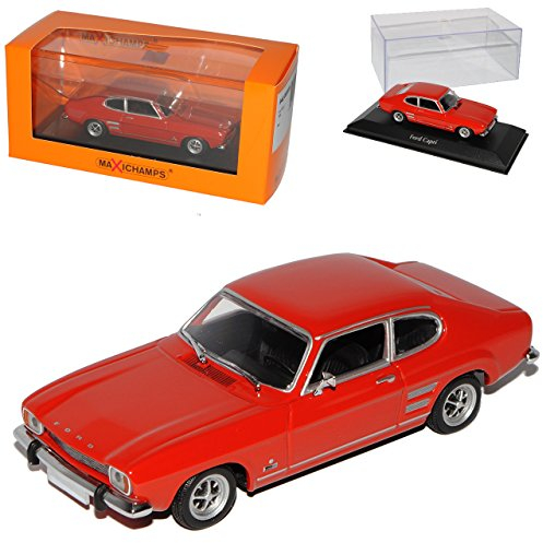 Ford Capri I 1. Generation Coupe Rot 1968-1973 1/43 Minichamps Maxichamps Modell Auto