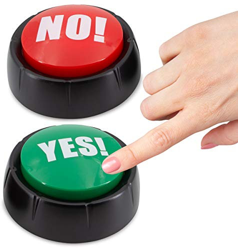Talking Yes & No - Botones de zumbador (2 unidades)