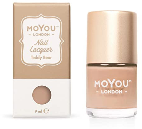 MoYou-London Premium Stamping Nail Polish, 9ml - Teddy Bear