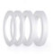 FEPITO 4 Rolls Doppelseitiges Klebeband Stark Papier für Handwerk Klasse Büro 25 Meter pro Rolle (Width: 6mm/ 9mm/ 12mm/ 15mm)