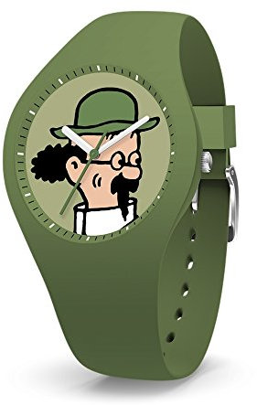 Moulinsart Montre Silicone Ice-Watch Tintin Sport Skin Tournesol M 82447 (2018)