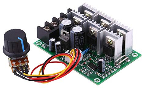 Régulateur de vitesse du moteur CC 12 V 36 V 48 V 30 A avec protection contre les surcharges, démarrage lent, plateau de vitesse réglable pour aimant permanent DC Brushed