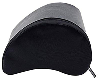 Tragbares Gitarrenkissen aus PU-Leder, Flanger FA-80S, Kissen für Gitarre, konturiert, integrierter Schwamm, Schwarz