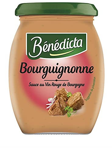 BÉNÉDICTA - Sauce Bourguignonne 270G - Lot De 4 - Vendu Par Lot