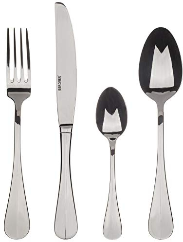 Bergner Q3473 24-teiliges Edelstahl-Besteck der Kollektion Niort