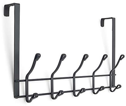 simplywire – Türgarderobe – 10 Haken – Schwarz