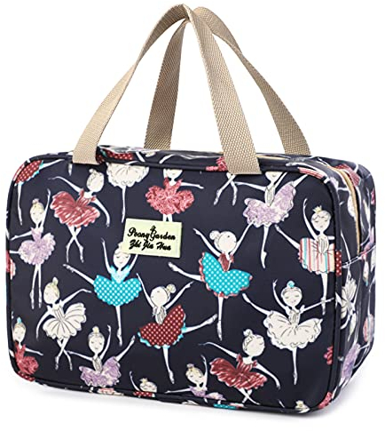 wordmouk Kulturbeutel zum Aufhängen, groß, tragbar, wasserdicht, Kosmetiktasche, Rasiertasche, Make-up-Organizer, Toilettenartikel, Badezimmer, Aufbewahrungsbox für Frauen, Mädchen, Damen