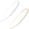 2 Pcs Star Rhinestone Hair Hoop Headband Exquisite Crystal Headbands Shiny Metal Hairband