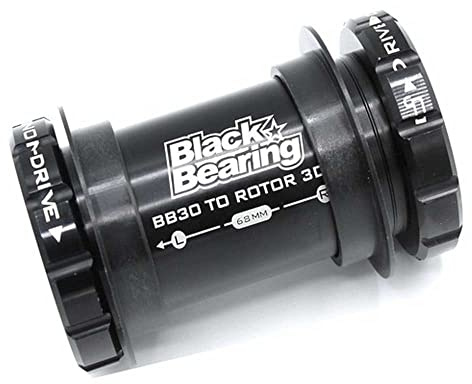 Black Bearing Pedalier Press Fit 42-68/73-30-b5, Erwachsene, Unisex, Schwarz, Standard